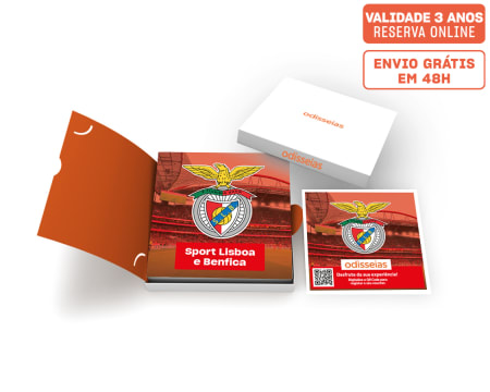 Sport Lisboa e Benfica | Bilhetes para Jogo no Estádio da Luz + Cachecóis